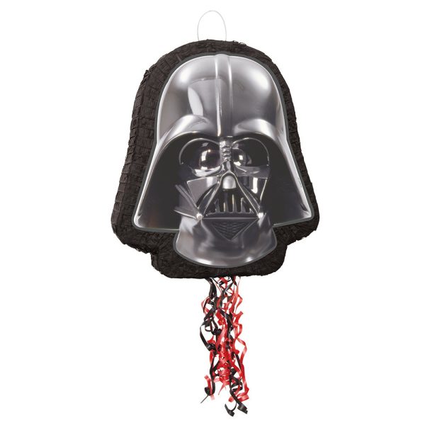 18 inch DARTH VADER SHAPED DRUM PULL PINATA For Cheap