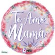 18 inch SATIN FLORAL TE AMO MAMA Fashion