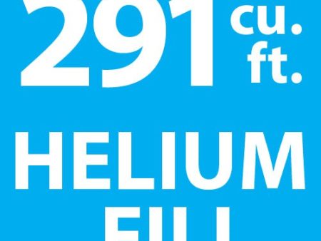 HELIUM FILL - 291 CU. FT. CYLINDER Fashion