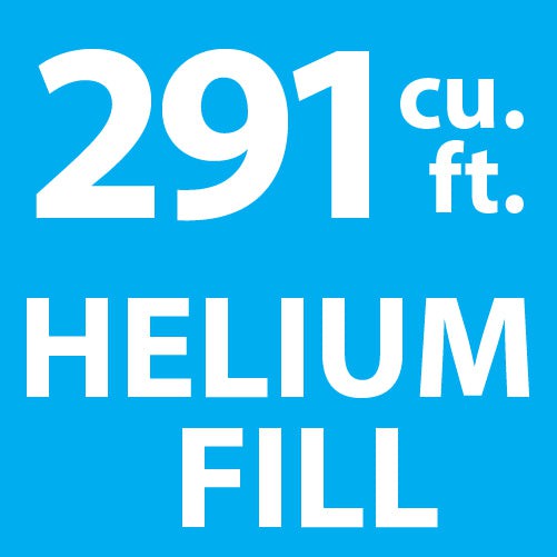 HELIUM FILL - 291 CU. FT. CYLINDER Fashion