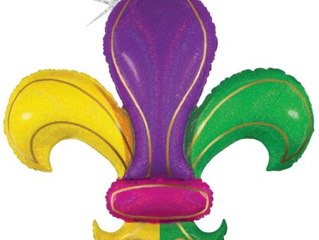 36 inch COLORFUL FLEUR DE LIS Supply