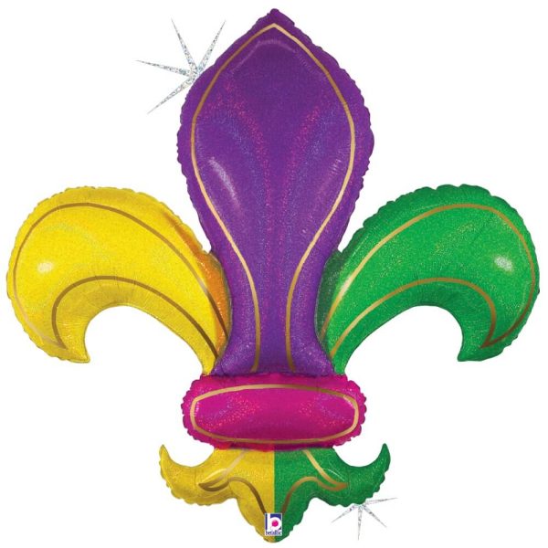 36 inch COLORFUL FLEUR DE LIS Supply