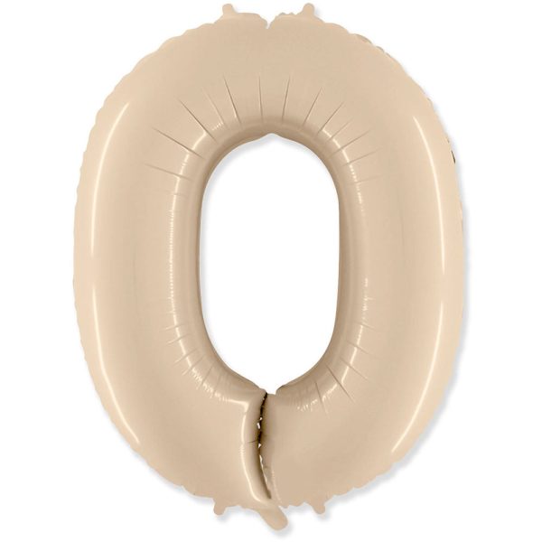 42 inch NUMBER 0 - PARTY BRANDS - SATIN CREAM Online