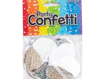 HOLOGRAPHIC CONFETTI - SILVER Sale