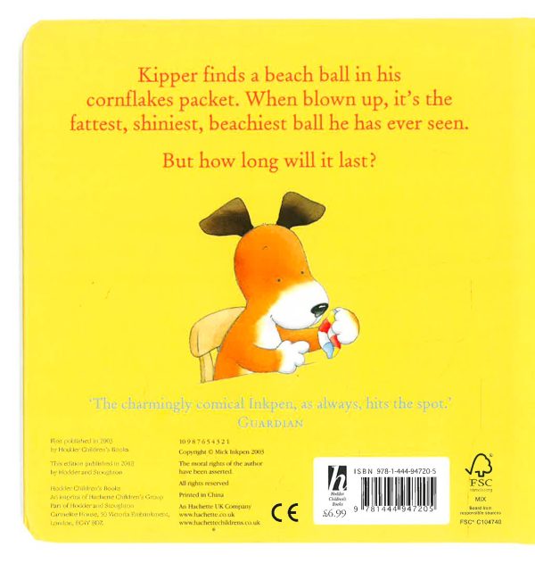 Kipper S Beach Ball Board Book Sale