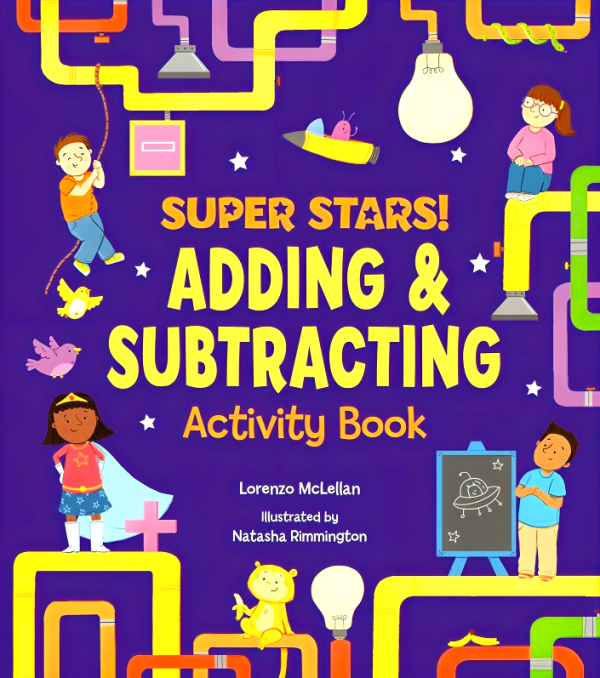 Super Stars! Adding And Subtracting Activity Book Cheap