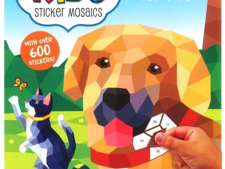 Kaleidoscope Kids Sticker Mosaics: Cute Pets For Sale