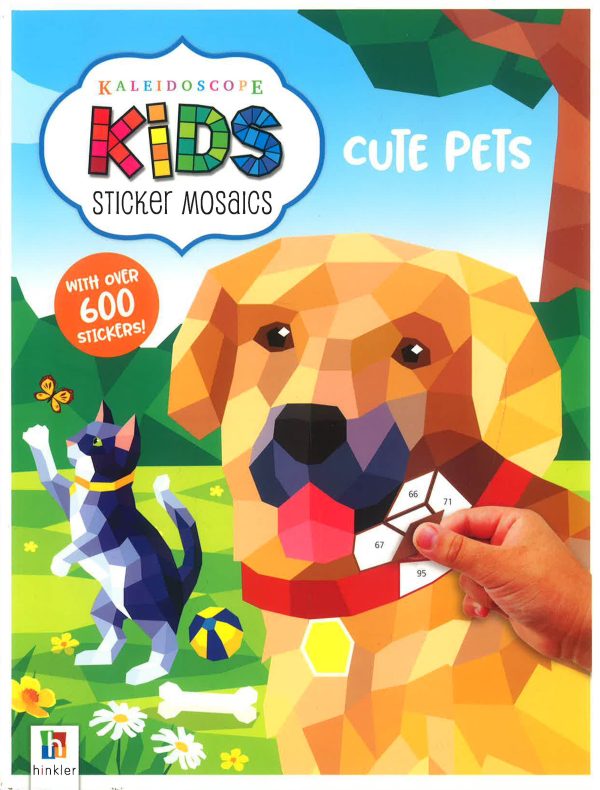 Kaleidoscope Kids Sticker Mosaics: Cute Pets For Sale