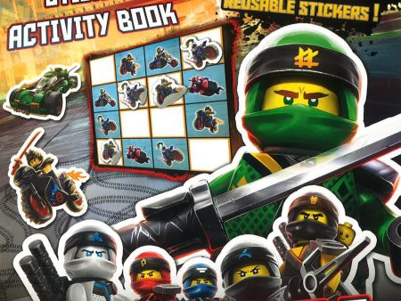 Lego Ninjago 500 Sticker Bk Hot on Sale