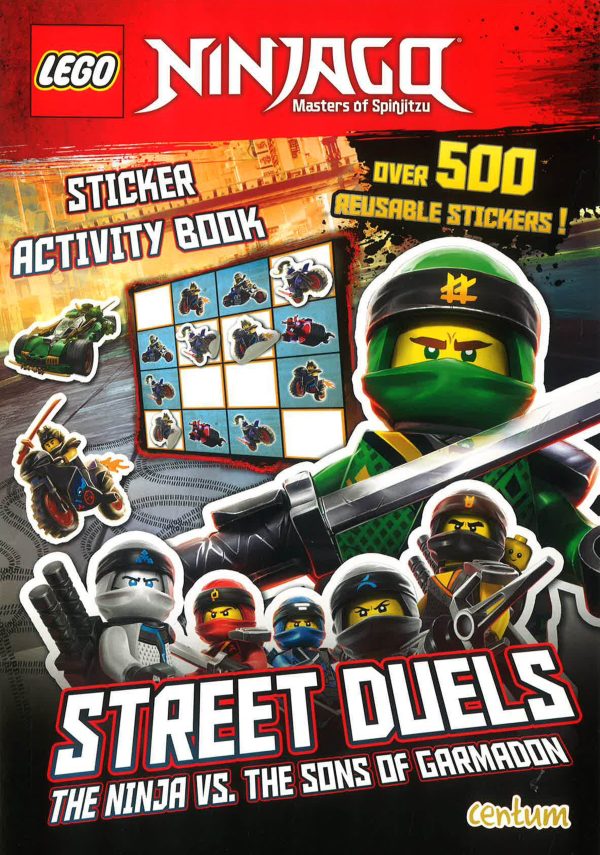 Lego Ninjago 500 Sticker Bk Hot on Sale