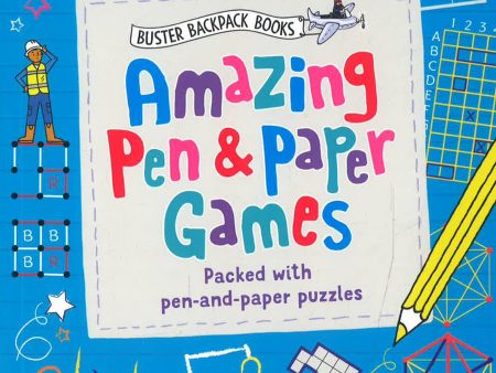 Amazing Pen & Paper Games: Packed With Pen-And-Paper Puzzles on Sale