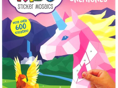 Kaleidoscope Kids Sticker Mosaics: Mythical Creatures Hot on Sale